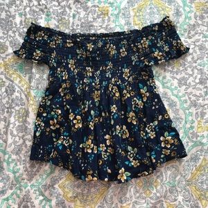 Off the shoulder shirt